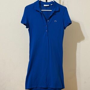 Lacoste Slim Fit Blue Polo Shirt Size 38